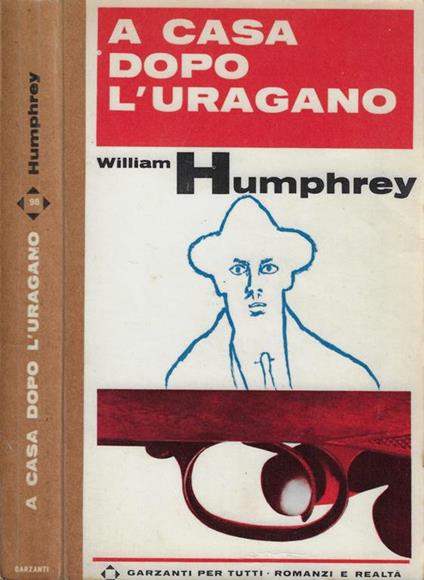 A casa dopo l'uragano - William Humphrey - copertina