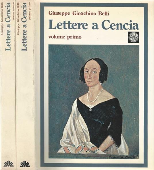 Lettere a Cencia - Gioachino Belli - copertina