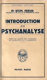 Introduction a la Psychanalyse