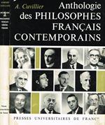 Anthologie des philosophes francais contemporains