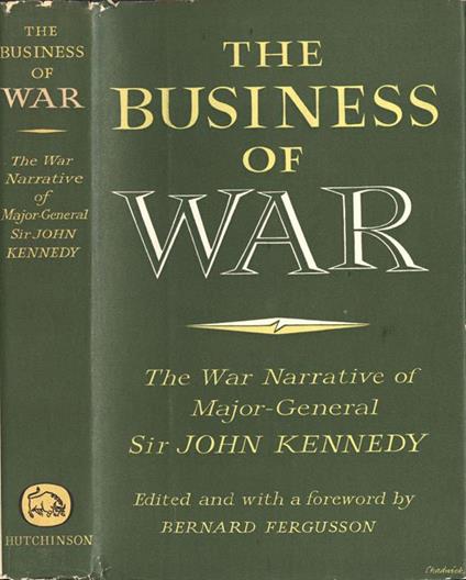 The business of war - John Fitzgerald Kennedy - copertina