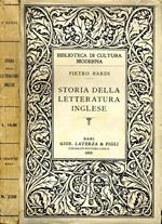 Storia della Letteratura Inglese