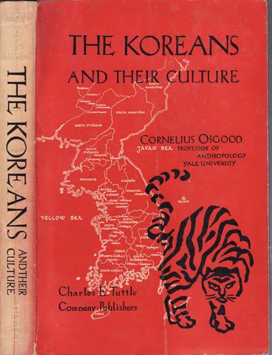 The koreans and their culture - Cornelius Osgood - copertina