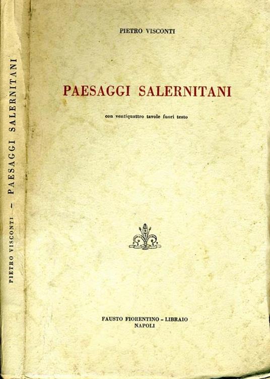 Paesaggi Salernitani - Pietro Visconti - copertina