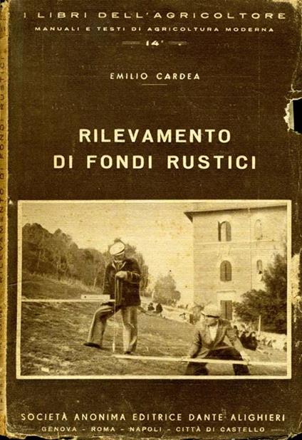 Rilevamento di Fondi Rustuci - Cardea Emilio - copertina