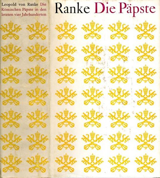 Die Romischen Papste. in die letzten vier jahrunderten - Leopold von Ranke - copertina