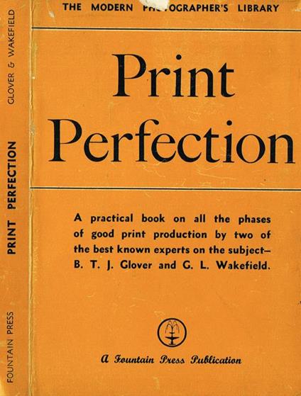 Print perfection - G. L. Wakefield - copertina