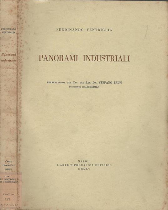 Panorami industriali - Ferdinando Ventriglia - copertina