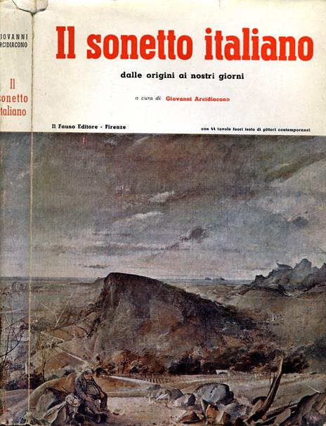 Il Sonetto Italiano. Dalle origini ai nostri giorni - Giovanni Arcidiacono - copertina