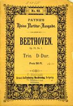 Op. 70, No. 1. Trio d-dur