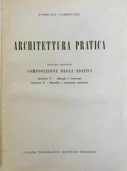 Architettura pratica - Pasquale Carbonara - copertina