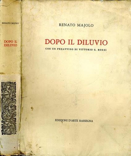 Dopo Il Diluvio - Renato Majolo - copertina