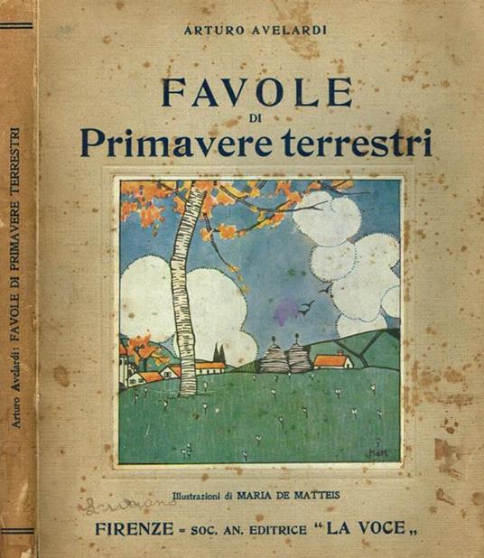 Favole di primavere terrestri - Arturo Avelardi - copertina