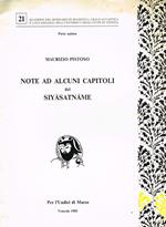 Note Ad Alcuni Capitoli Del Siyasatname Parte Quinta