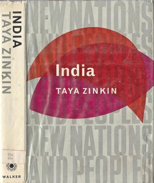 India - Taya Zinkin - copertina