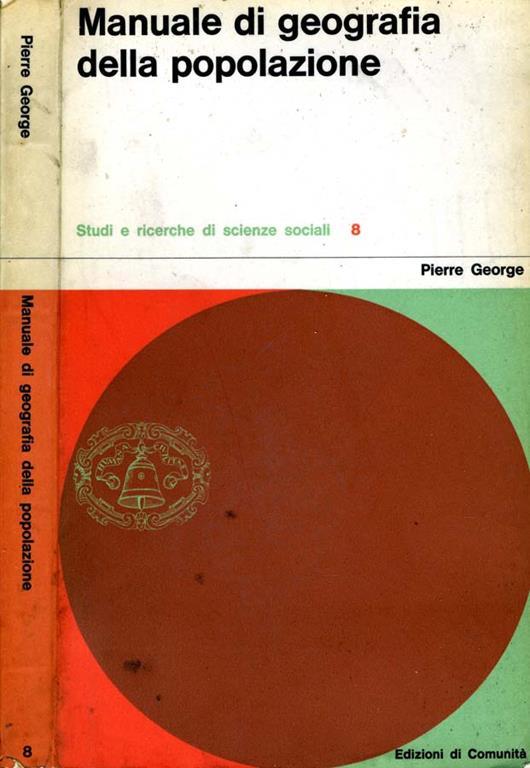 Manuale di Geografia della Popolazione - Pierre George - copertina