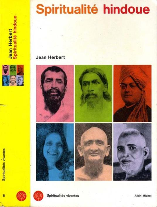 Spiritualité Hindoue - Jean Herbert - copertina