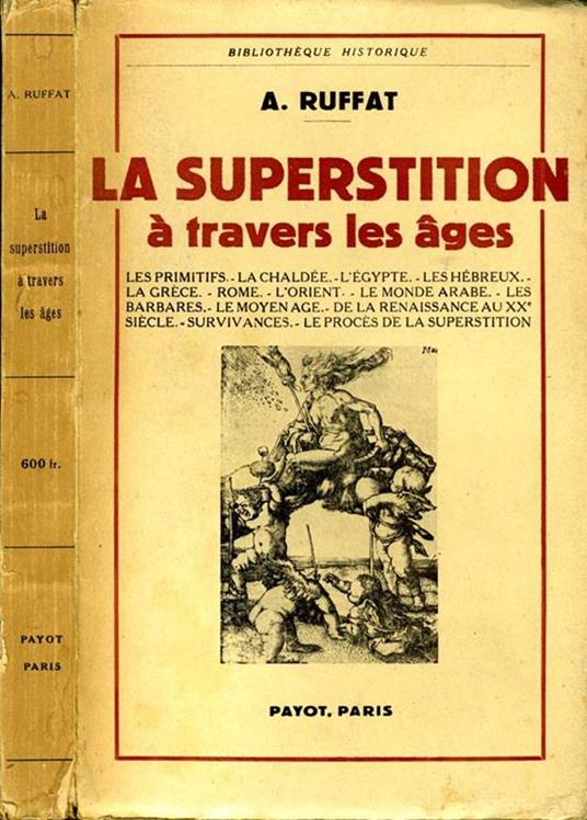 La Superstition à Travers Les Ages - Andreé Ruffat - copertina