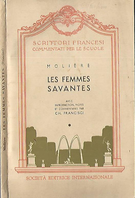 Les femmes savantes - Molière - copertina