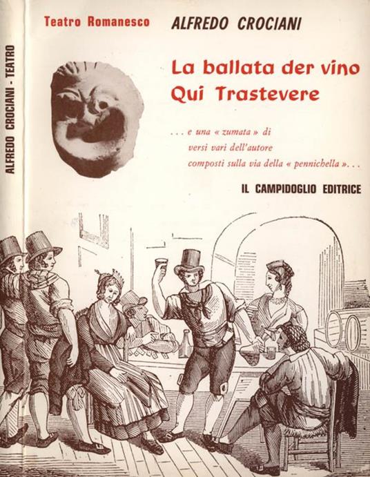 La ballata der vino Qui trastevere - Alfredo Crociani - copertina