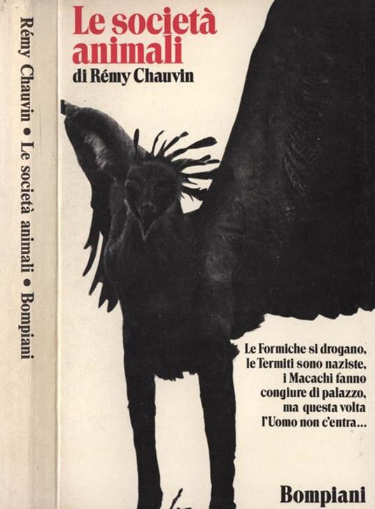 Le società animali. Dall'ape al gorilla - Remy Chauvin - copertina