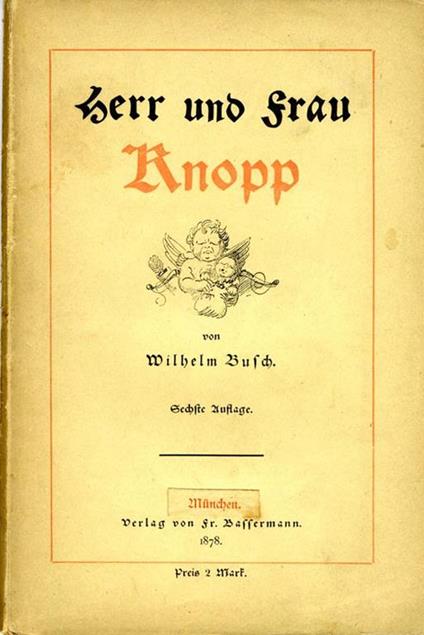 Herr Und Frau Knopp - Busch Wilhelm - copertina