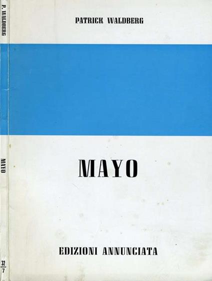 Mayo - Patrick Waldberg - copertina