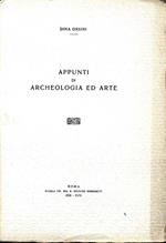 Appunti di Archeologia e Arte