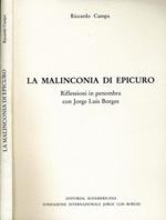 La Malinconia di Epicuro. Riflessioni in penombra con jorge luis borges