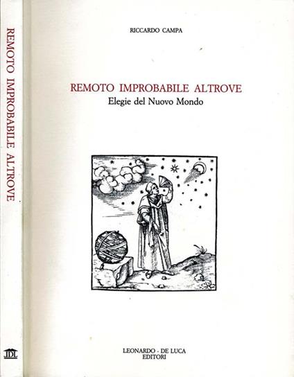 Remoto improbabile altrove. Elegie del nuovo mondo - Riccardo Campa - copertina