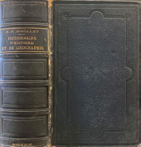 Dictionnaire Universel d'histoire et de géographie - Marie Nicolas Bouillet - copertina