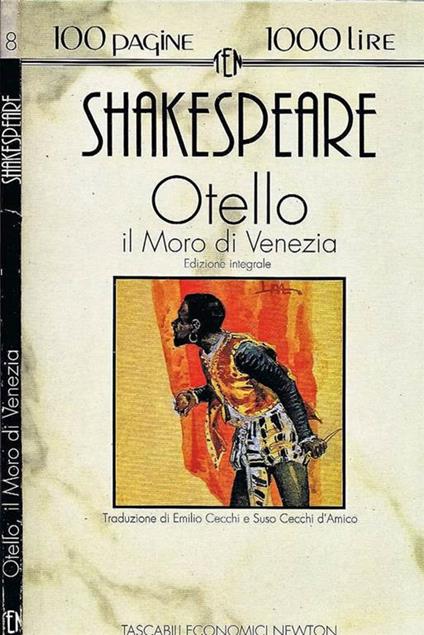 Otello, il moro di Venezia - William Shakespeare - copertina