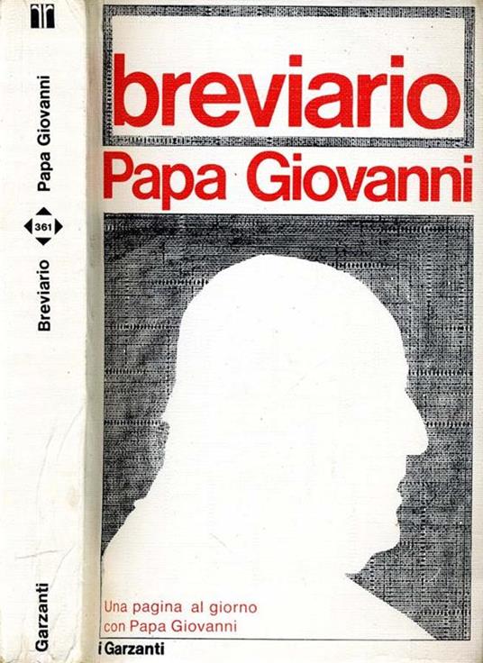 Breviario. Una pagina al giorno con papa giovanni - Giovanni Papa - copertina