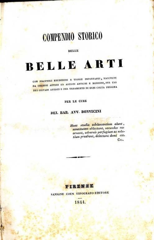 Belle arti - Caterina Bonvicini - copertina