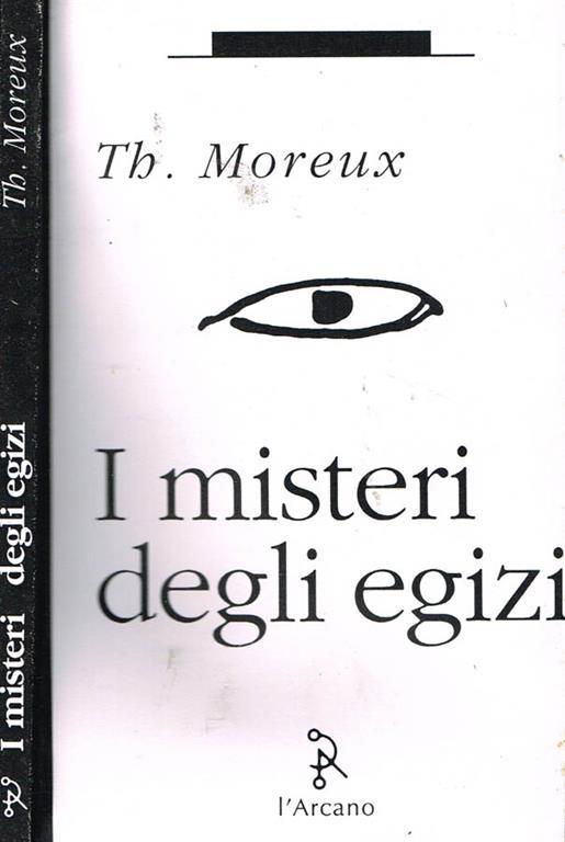 I misteri degli egizi - Thomas Moreux - copertina