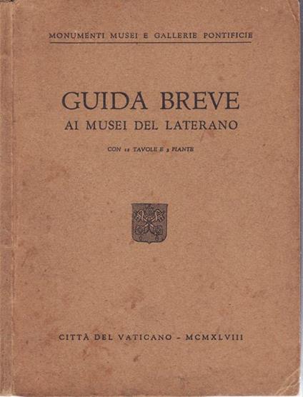 Guida breve ai musei del laterano - copertina