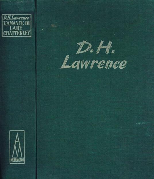 L' Amante di Lady Chatterley - David Herbert Lawrence - copertina