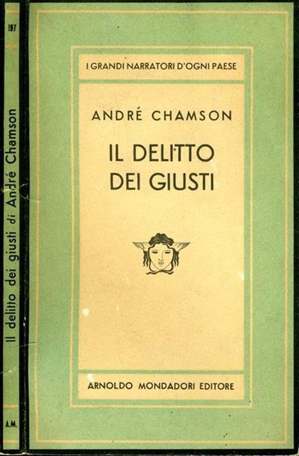 Il Delitto dei Giusti - André Chamson - copertina