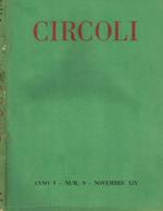 Circoli Anno V N.9. Rivista Mensile di Letteratura e Critica