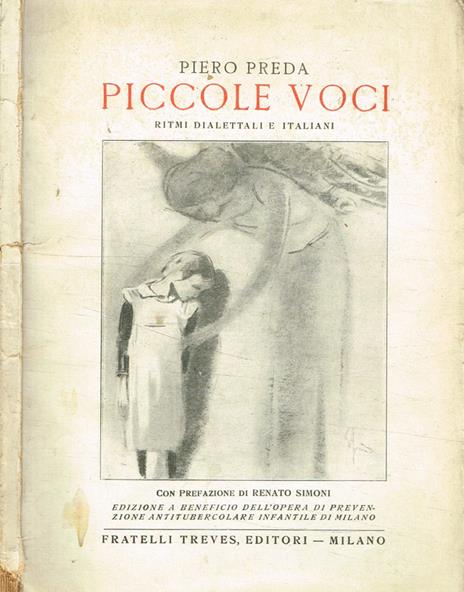 Piccole Voci. Ritmi dialettali e italiani - Piero Preda - copertina