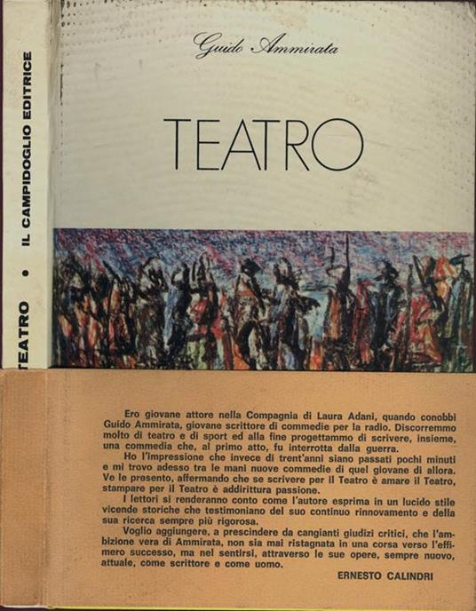 Teatro. Edgar Poe-Enrico III Valois-Parnell - Guido Ammirata - copertina