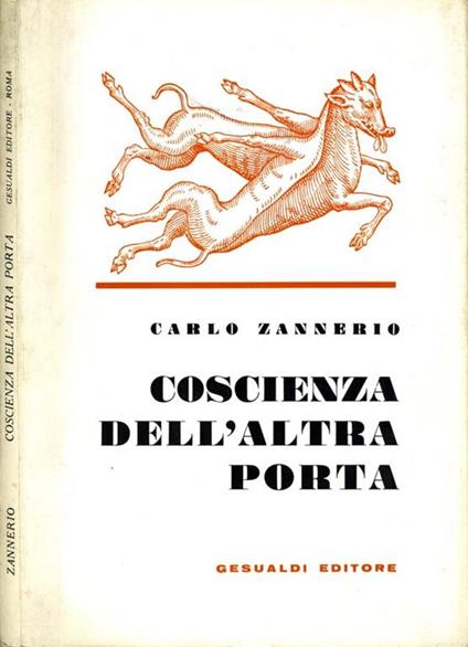 Coscienza dell'Altra Porta - Carlo Zannerio - copertina