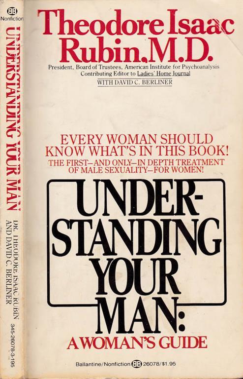 Understanding your man: a woman's guide - Theodore Isaac Rubin - copertina