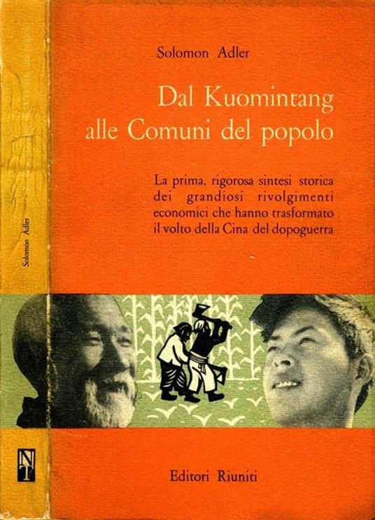 Dal Kuomintang Alle Comuni del Popolo - Solomon Adler - copertina