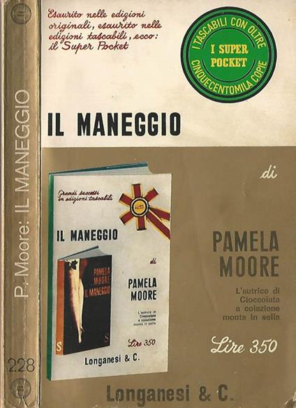 Il maneggio - Pamela Moore - copertina