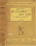 De L'Esprit Des Lois Vol.II