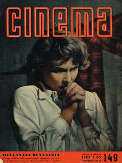 Cinema Anno VII Vol. II. Quindicinale di Divulgazione Cinematografica - Vittorio Mussolini - copertina