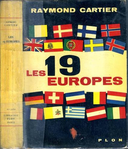 Les Dix-Neuf Europes - Raymond Cartier - copertina