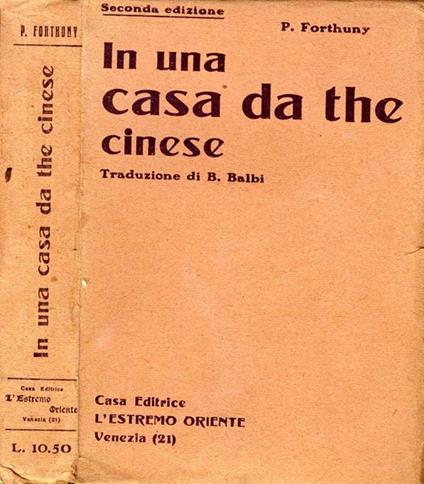 In Una Casa Da the Cinese - P. Forthuny - copertina