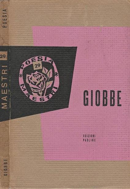 Giobbe - Mario Giobbe - copertina